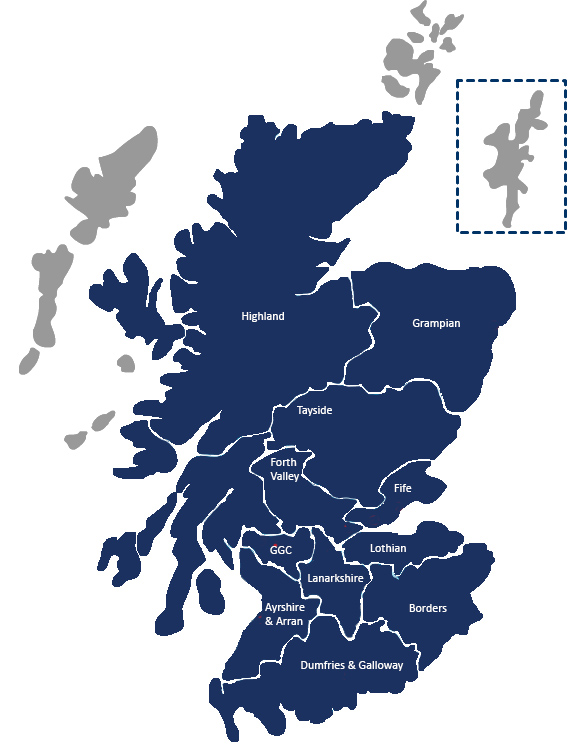 Scotland health boards